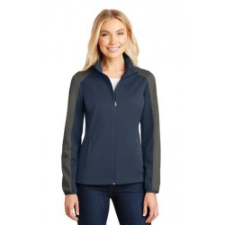 Port Authority® Ladies Active Colorblock Soft Shell Jacket. L718