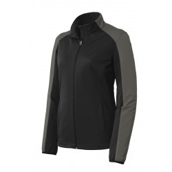 Port Authority® Ladies Active Colorblock Soft Shell Jacket. L718