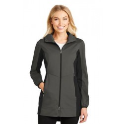 Port Authority® Ladies Active Hooded Soft Shell Jacket. L719