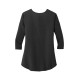Port Authority® Ladies Concept 3/4-Sleeve Soft Split Neck Top. LK5433
