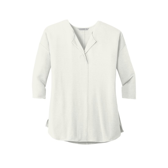 Port Authority® Ladies Concept 3/4-Sleeve Soft Split Neck Top. LK5433