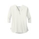 Port Authority® Ladies Concept 3/4-Sleeve Soft Split Neck Top. LK5433