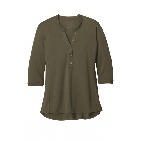 Port Authority ®  Ladies UV Choice Pique Henley LK750