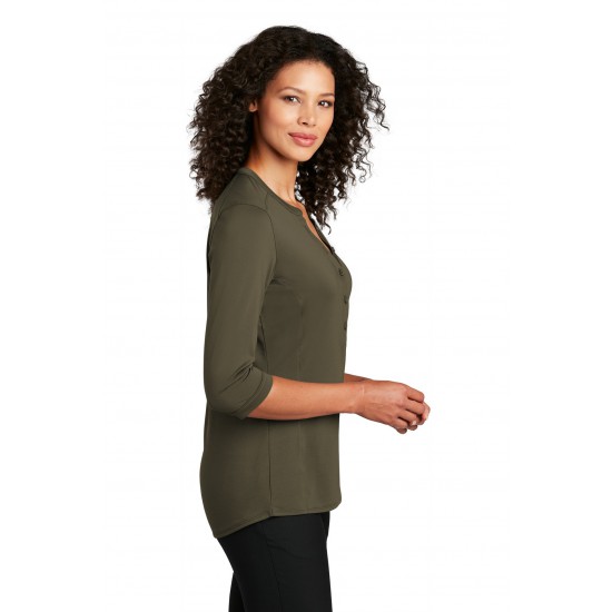 Port Authority ®  Ladies UV Choice Pique Henley LK750