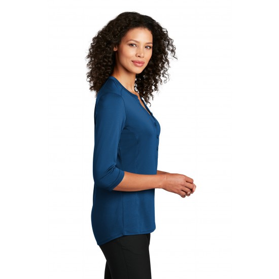 Port Authority ®  Ladies UV Choice Pique Henley LK750