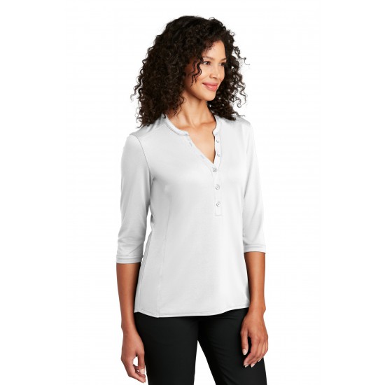 Port Authority ®  Ladies UV Choice Pique Henley LK750