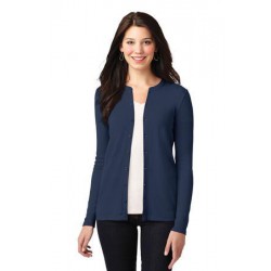 Port Authority® Ladies Concept Stretch Button-Front Cardigan. LM1008