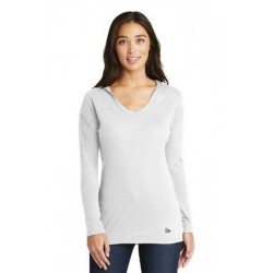 New Era ® Ladies Tri-Blend Performance Pullover Hoodie Tee. LNEA131