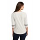 New Era Ladies Tri-Blend 3/4-Sleeve Tee LNEA136