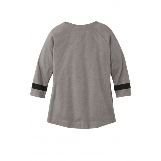 New Era Ladies Tri-Blend 3/4-Sleeve Tee LNEA136