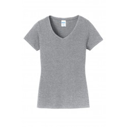 Port & Company® Ladies Fan Favorite V-Neck Tee. LPC450V