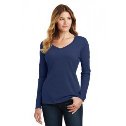 Port & Company® Ladies Long Sleeve Fan Favorite V-Neck Tee. LPC450VLS