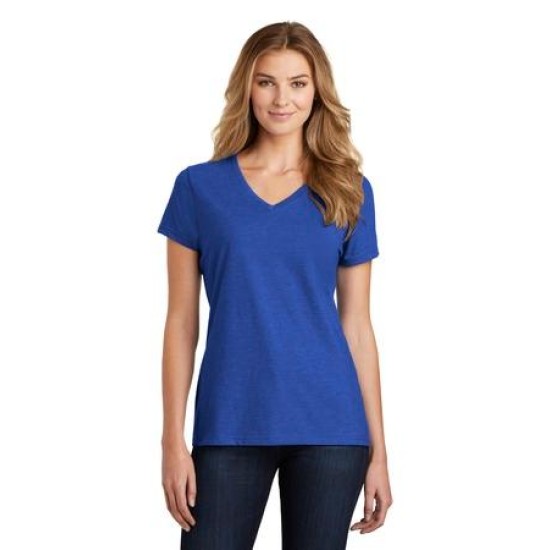 Port & Company ® Ladies Fan Favorite ™ Blend V-Neck Tee. LPC455V