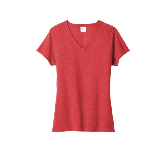 Port & Company ® Ladies Fan Favorite ™ Blend V-Neck Tee. LPC455V