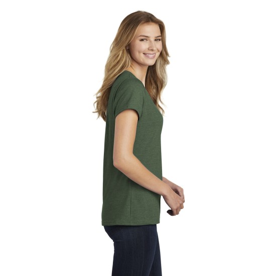 Port & Company ® Ladies Fan Favorite ™ Blend V-Neck Tee. LPC455V