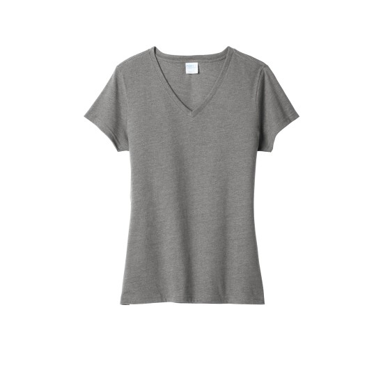 Port & Company ® Ladies Fan Favorite ™ Blend V-Neck Tee. LPC455V