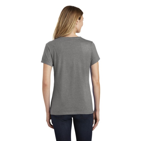 Port & Company ® Ladies Fan Favorite ™ Blend V-Neck Tee. LPC455V