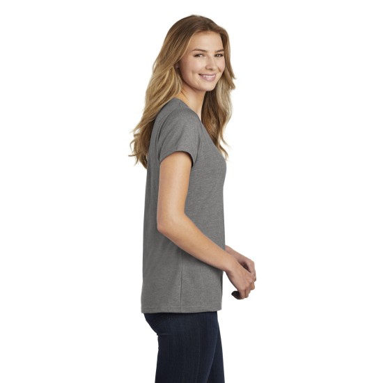 Port & Company ® Ladies Fan Favorite ™ Blend V-Neck Tee. LPC455V