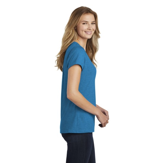 Port & Company ® Ladies Fan Favorite ™ Blend V-Neck Tee. LPC455V