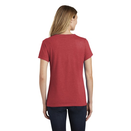 Port & Company ® Ladies Fan Favorite ™ Blend V-Neck Tee. LPC455V