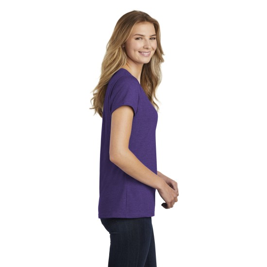 Port & Company ® Ladies Fan Favorite ™ Blend V-Neck Tee. LPC455V