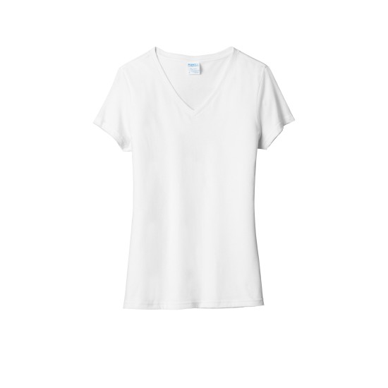 Port & Company ® Ladies Fan Favorite ™ Blend V-Neck Tee. LPC455V