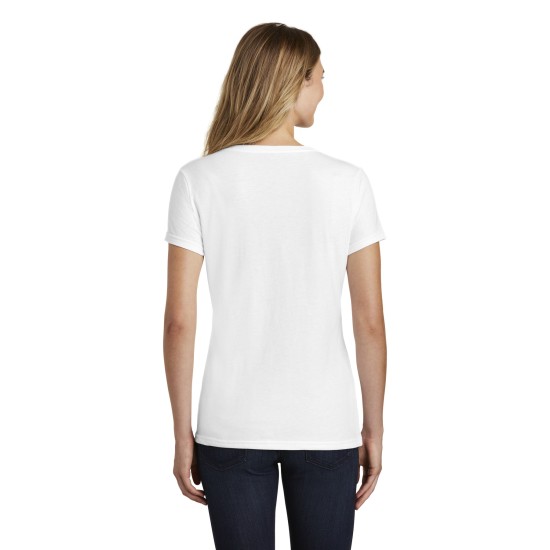 Port & Company ® Ladies Fan Favorite ™ Blend V-Neck Tee. LPC455V