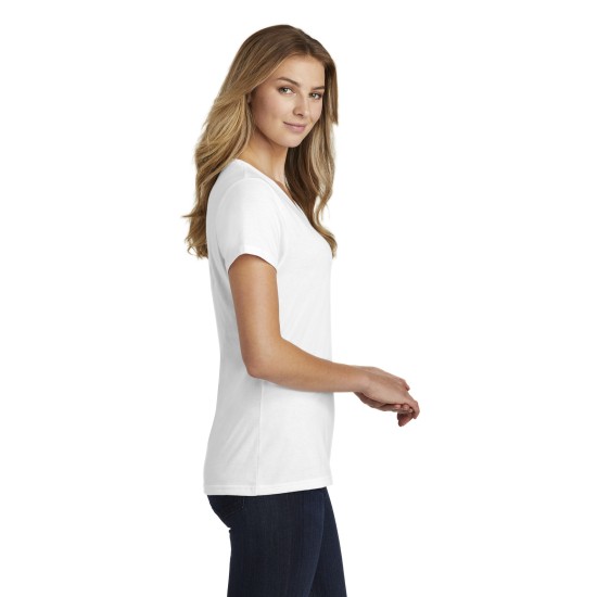 Port & Company ® Ladies Fan Favorite ™ Blend V-Neck Tee. LPC455V