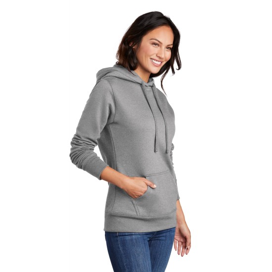 Port & Company ® Ladies Core Fleece Pullover Hooded Sweatshirt LPC78H