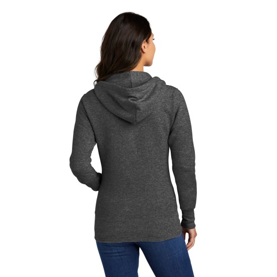 Port & Company® Ladies Core Fleece Full-Zip Hooded Sweatshirt. LPC78ZH