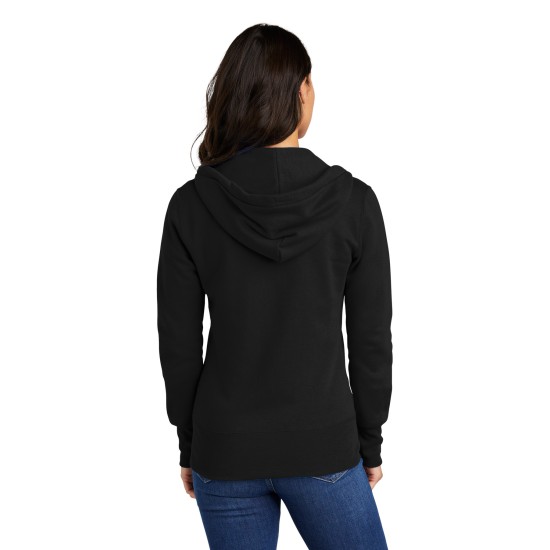 Port & Company® Ladies Core Fleece Full-Zip Hooded Sweatshirt. LPC78ZH