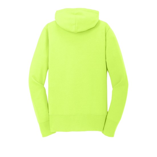 Port & Company® Ladies Core Fleece Full-Zip Hooded Sweatshirt. LPC78ZH