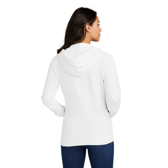 Port & Company® Ladies Core Fleece Full-Zip Hooded Sweatshirt. LPC78ZH