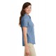 Port & Company® - Ladies Short Sleeve Value Denim Shirt.  LSP11