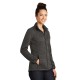 Sport-Tek Ladies PosiCharge Electric Heather Soft Shell Jacket. LST30