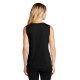 Sport-Tek Ladies Sleeveless PosiCharge Competitor V-Neck Tee. LST352