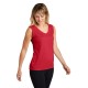 Sport-Tek Ladies Sleeveless PosiCharge Competitor V-Neck Tee. LST352