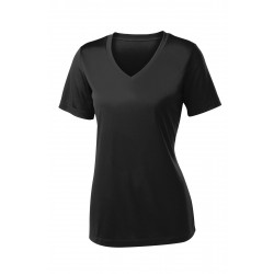 Sport-Tek Ladies PosiCharge Competitor V-Neck Tee. LST353