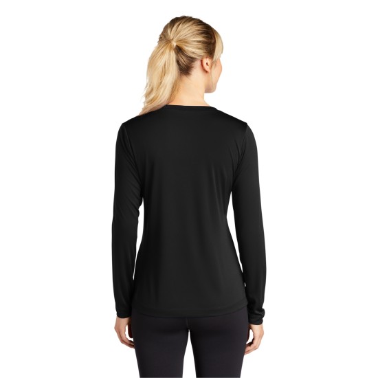 Sport-Tek Ladies Long Sleeve PosiCharge Competitor V-Neck Tee. LST353LS