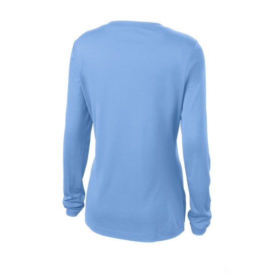 Sport-Tek Ladies Long Sleeve PosiCharge Competitor V-Neck Tee. LST353LS