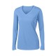 Sport-Tek Ladies Long Sleeve PosiCharge Competitor V-Neck Tee. LST353LS