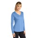 Sport-Tek Ladies Long Sleeve PosiCharge Competitor V-Neck Tee. LST353LS