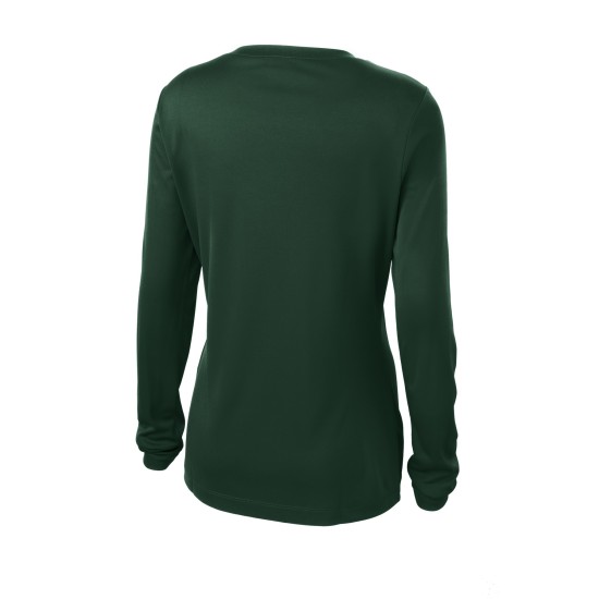 Sport-Tek Ladies Long Sleeve PosiCharge Competitor V-Neck Tee. LST353LS