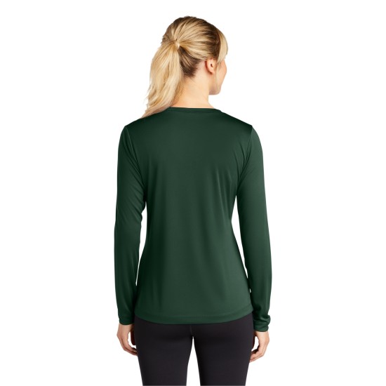 Sport-Tek Ladies Long Sleeve PosiCharge Competitor V-Neck Tee. LST353LS