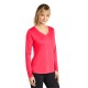 Sport-Tek Ladies Long Sleeve PosiCharge Competitor V-Neck Tee. LST353LS