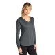 Sport-Tek Ladies Long Sleeve PosiCharge Competitor V-Neck Tee. LST353LS