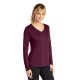 Sport-Tek Ladies Long Sleeve PosiCharge Competitor V-Neck Tee. LST353LS