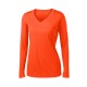 Sport-Tek Ladies Long Sleeve PosiCharge Competitor V-Neck Tee. LST353LS