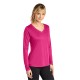 Sport-Tek Ladies Long Sleeve PosiCharge Competitor V-Neck Tee. LST353LS