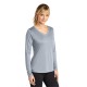 Sport-Tek Ladies Long Sleeve PosiCharge Competitor V-Neck Tee. LST353LS